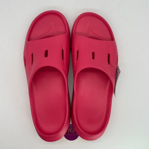 Hoka One One Mens Ora Recovery Slide 3 Slip On Comfort Sandals Raspberry Size 12 - Picture 9 of 12